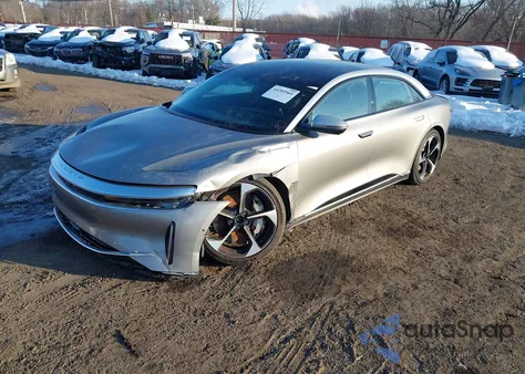2022 Lucid Air Grand Touring z USA, uszkodzony, nr VIN 50EA1GBA7NA005712